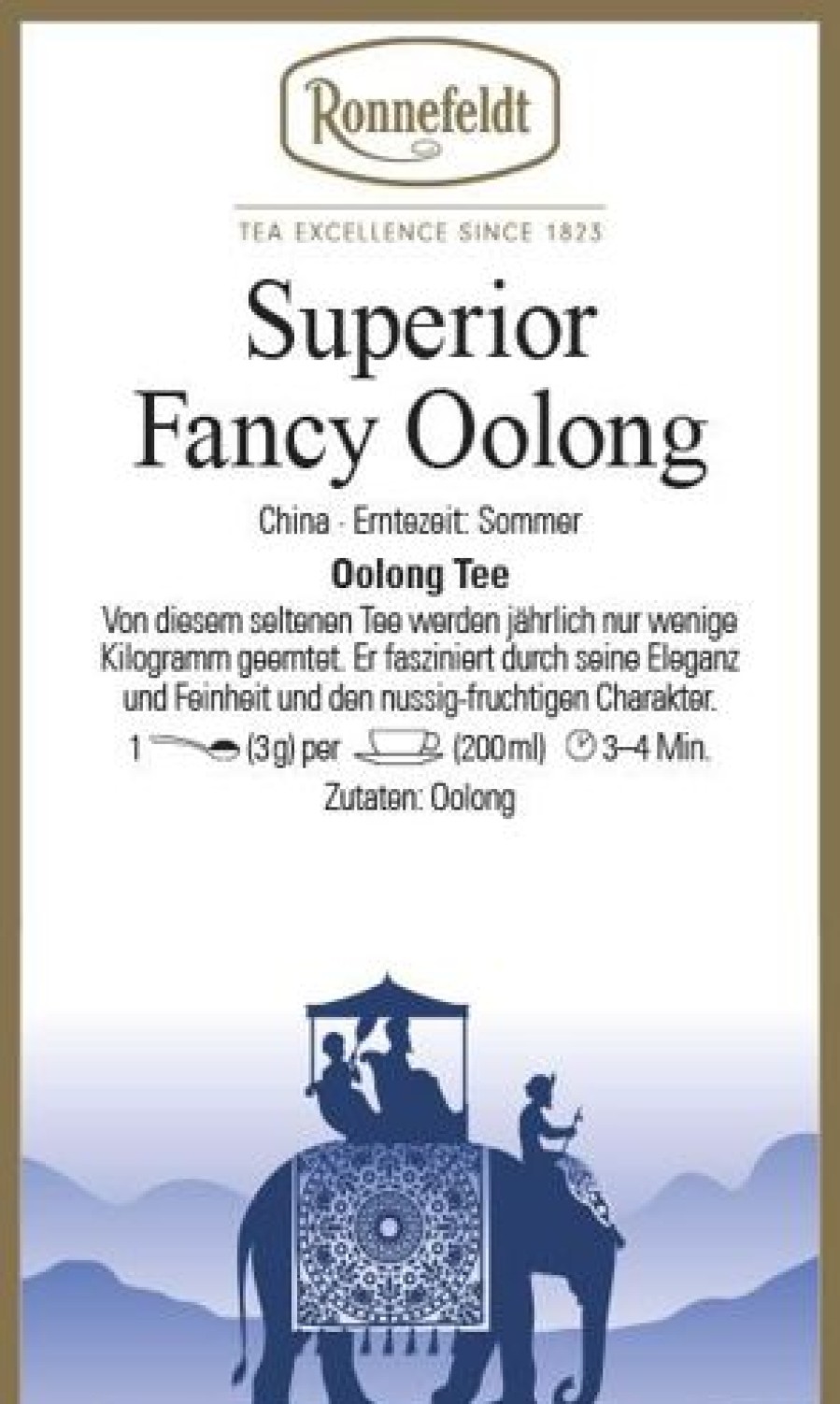 Oolong Tee | Ronnefeldt-Tee Superior Fancy Oolong