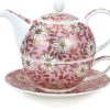 Tea For One | Dunoon Tea For One Set Nuovo Pink