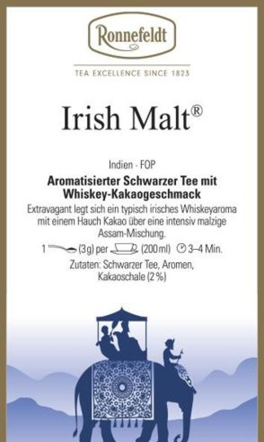 Schwarzer Tee | Ronnefeldt-Tee Irish Malt