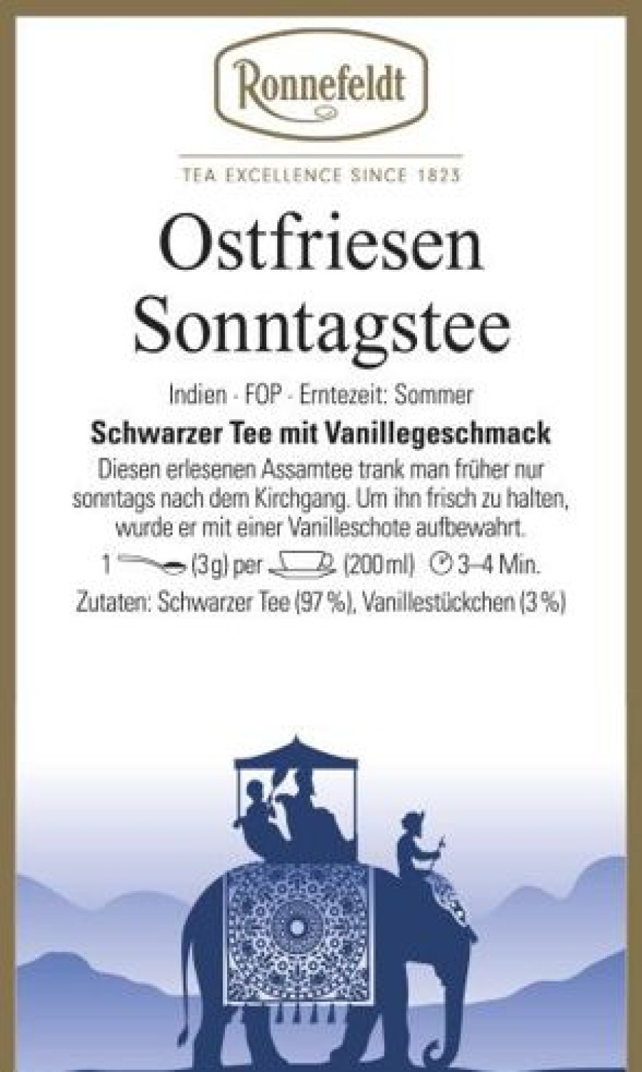 Ostfriesentee | Ronnefeldt-Tee Ostfriesen Sonntagstee