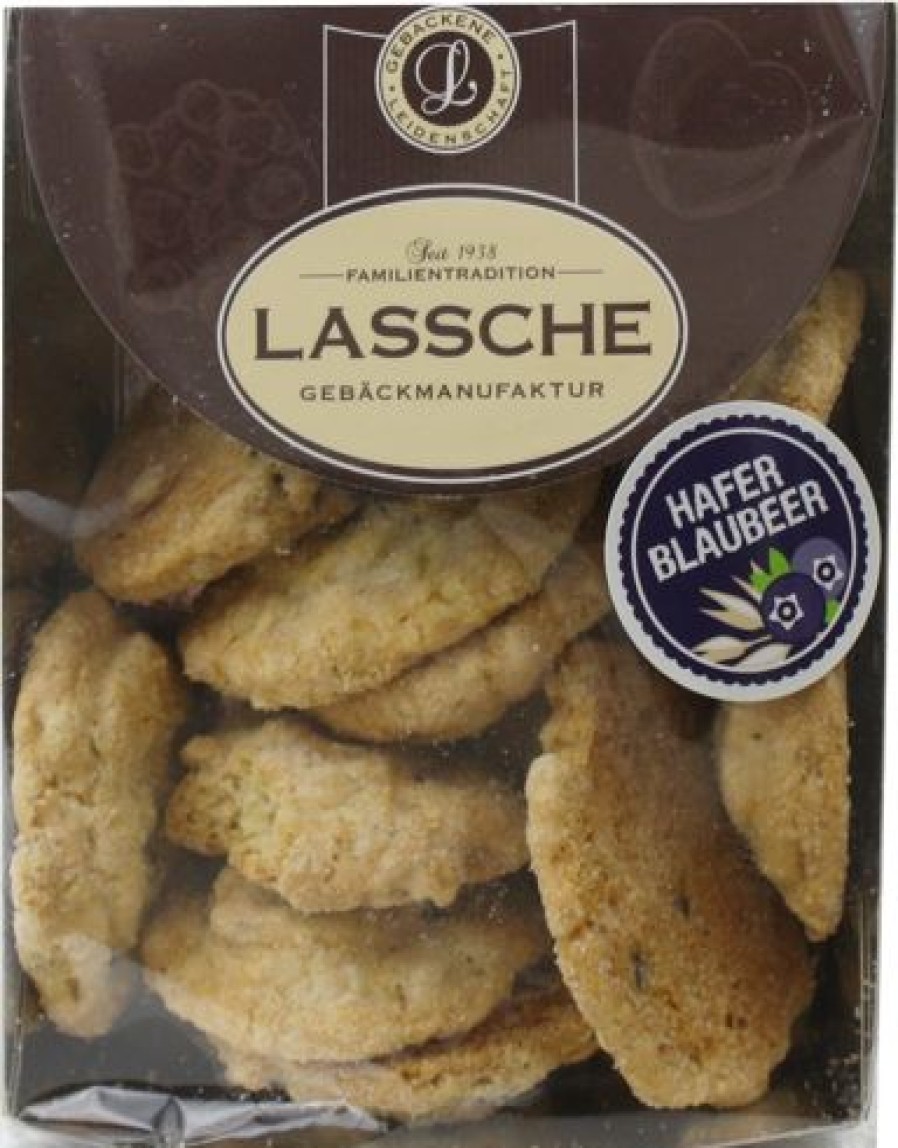 Geback | Lassche Butter-Hafertaler Mit Blaubeere