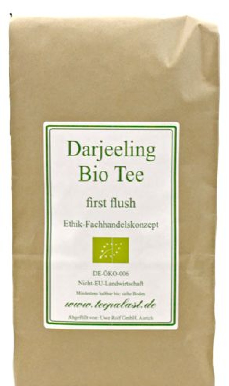 Bio Tee | Teepalast Darjeeling First Flush Bio (Papiertte 1 Kg)