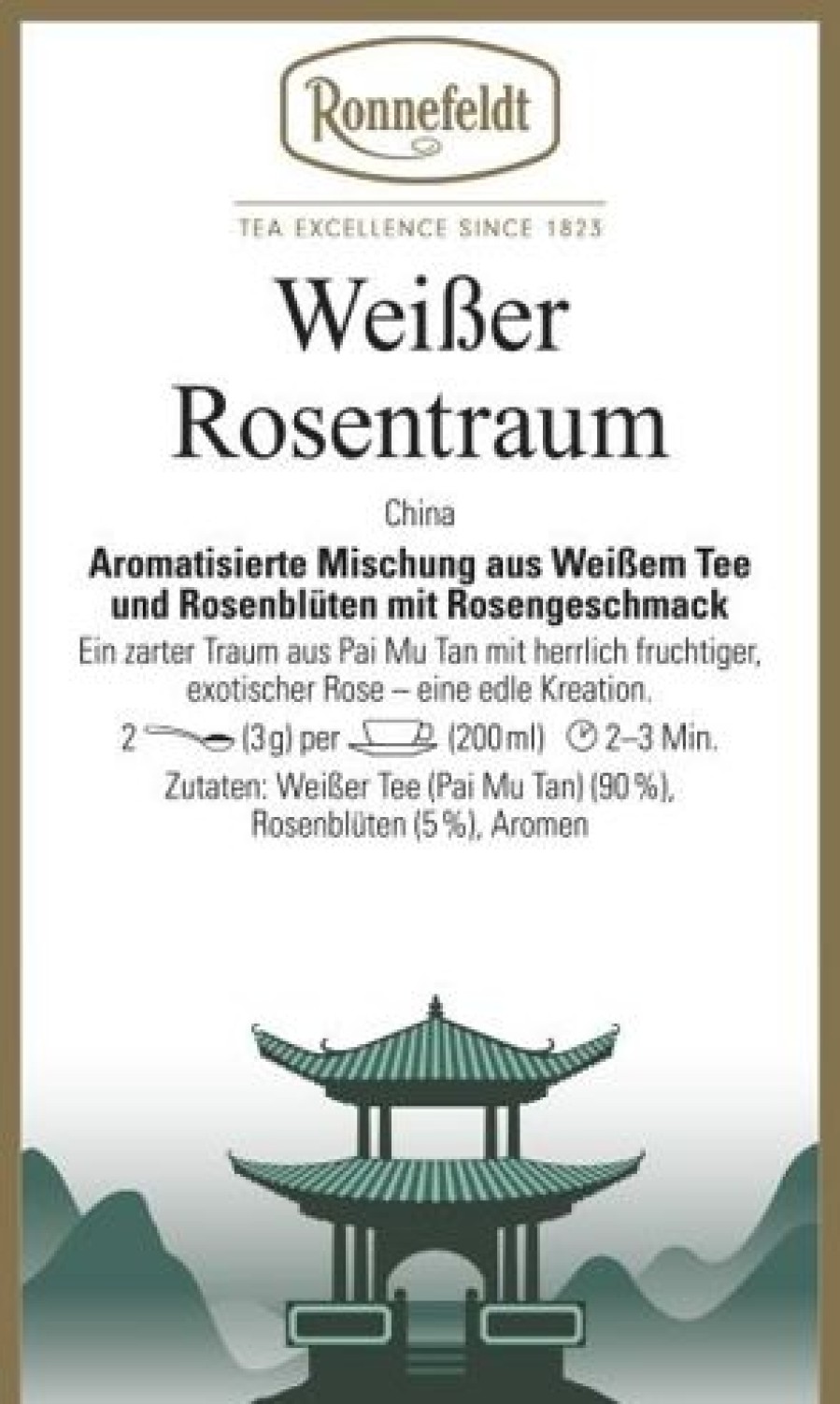 Weiser Tee | Ronnefeldt-Tee Weier Rosentraum