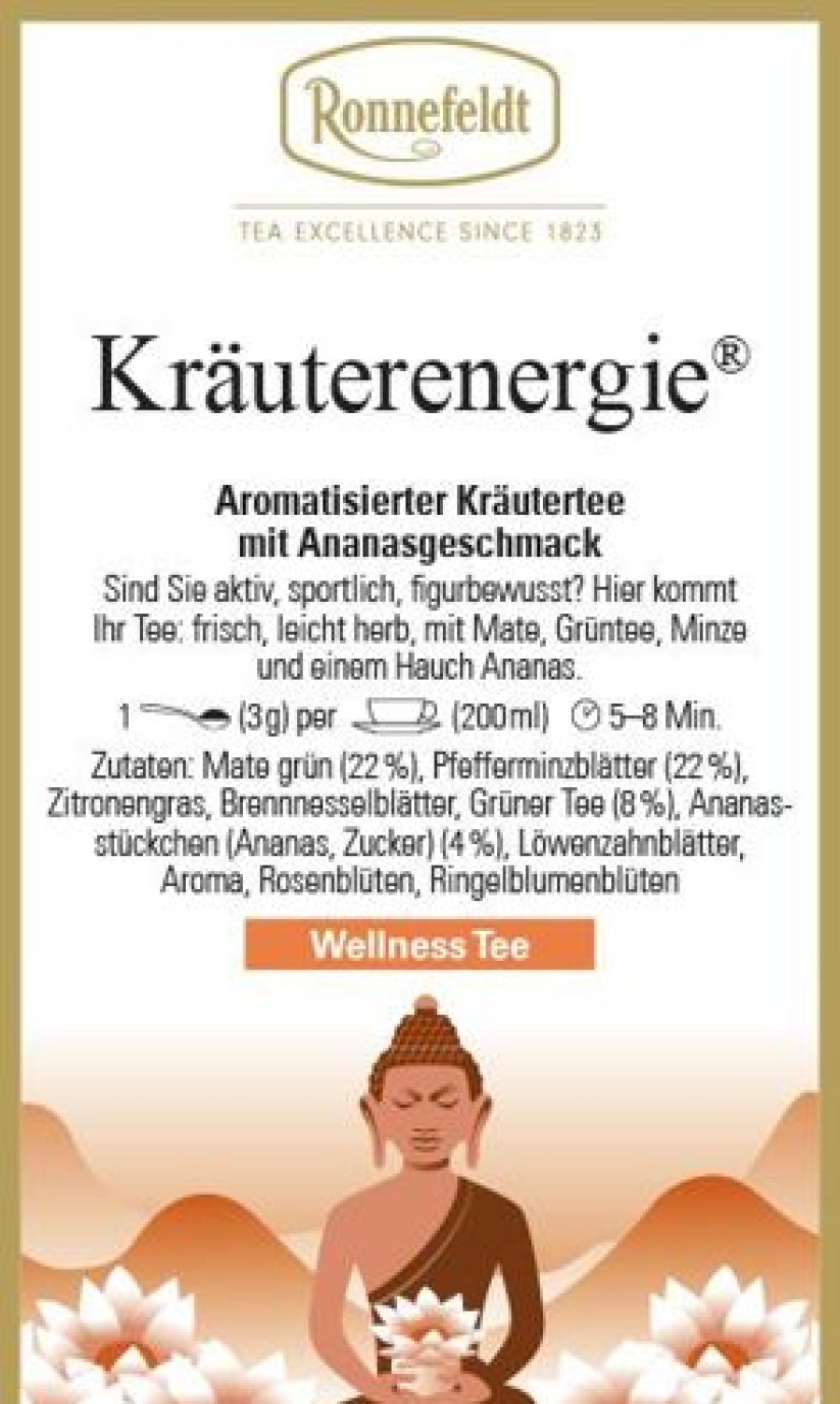 Wellness Tee | Ronnefeldt-Tee Kruterenergie