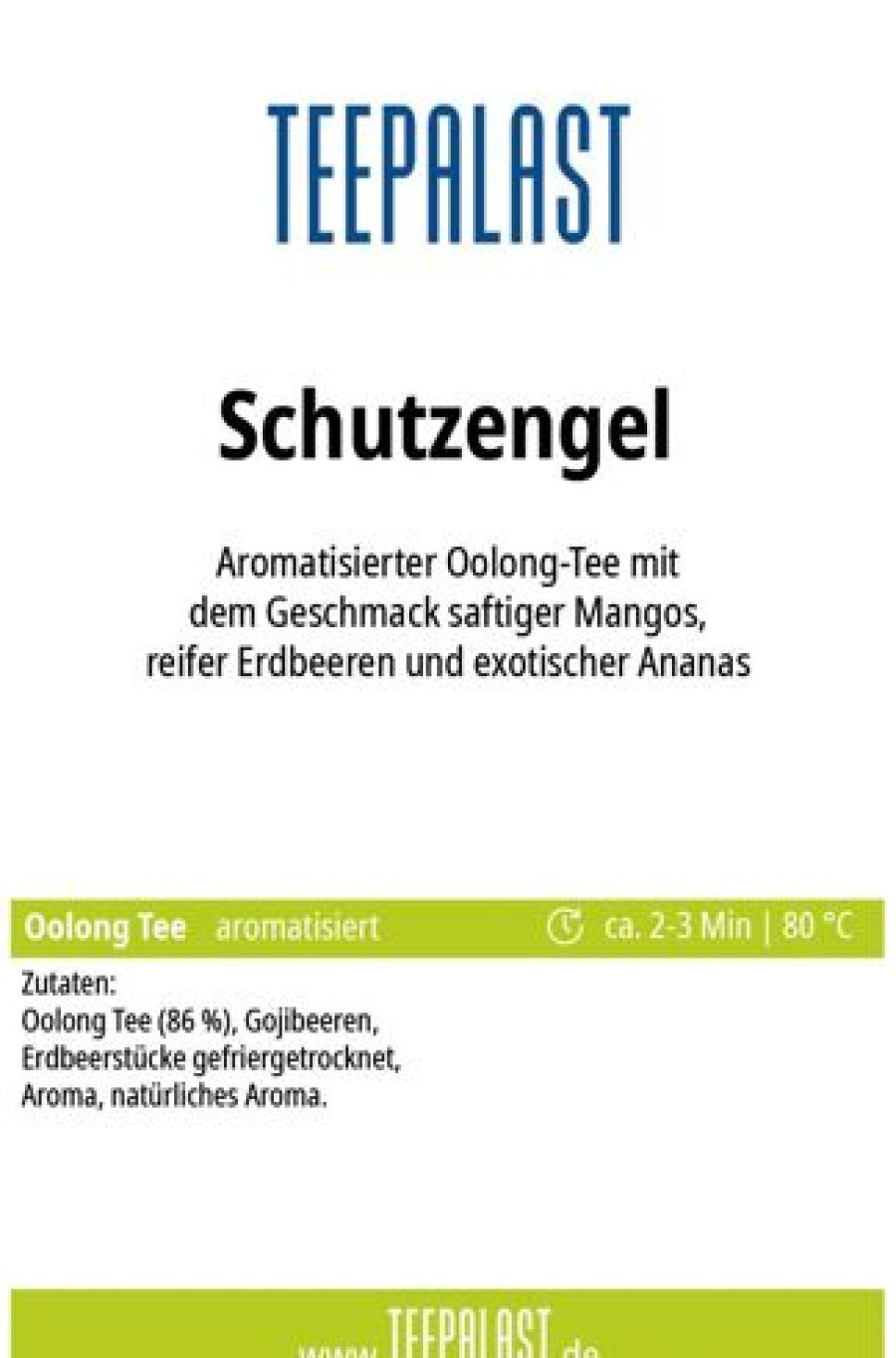 Oolong Tee | Teepalast Schutzengel