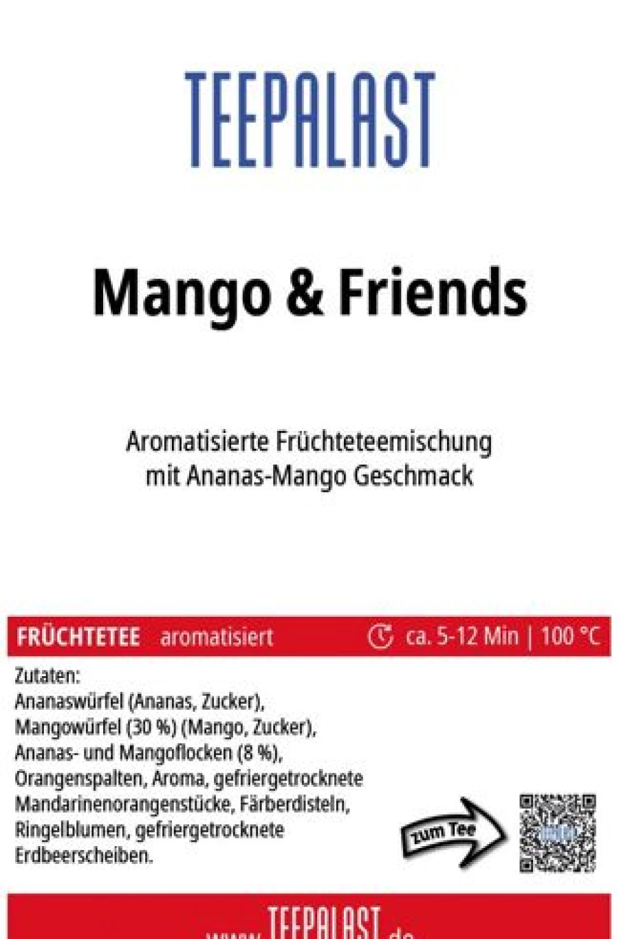 Fruchtetee | Teepalast Mango And Friends