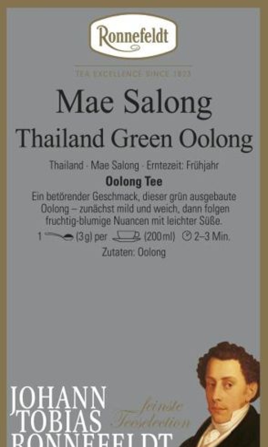 Oolong Tee | Ronnefeldt-Tee Mae Salong Thailand Green Oolong