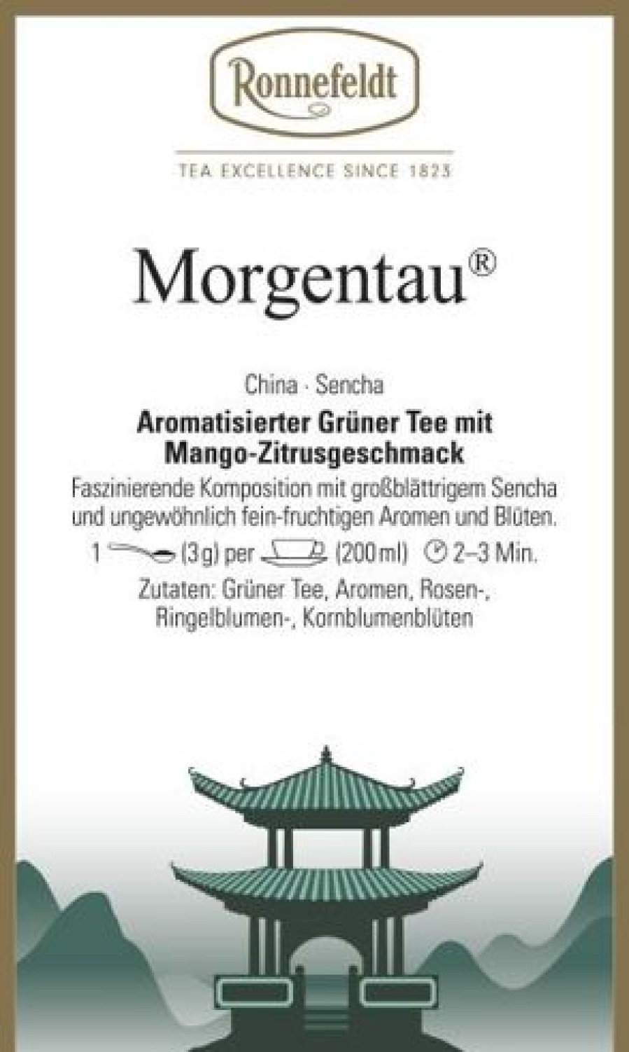 Ronnefeldt | Ronnefeldt-Tee Morgentau