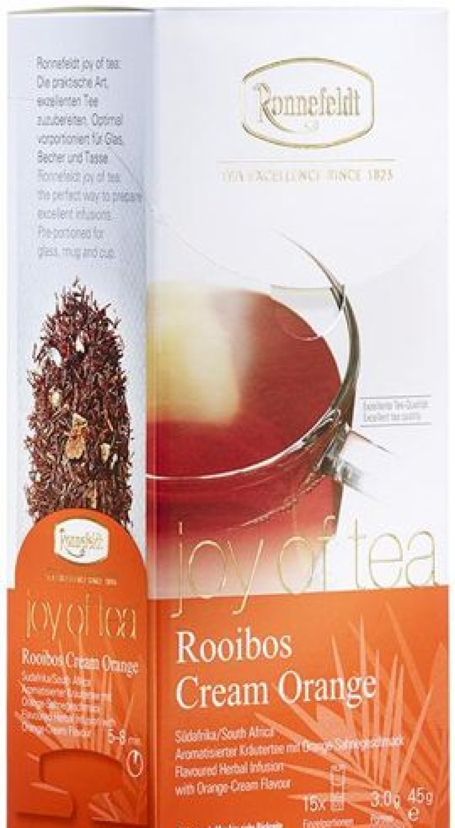 Rooibos Tee | Ronnefeldt-Tee Joy Of Tea - Rooibos Cream Orange