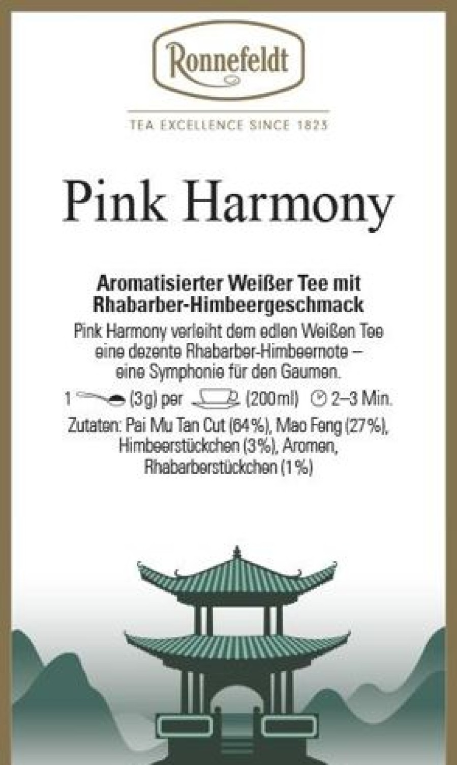 Weiser Tee | Ronnefeldt-Tee Pink Harmony