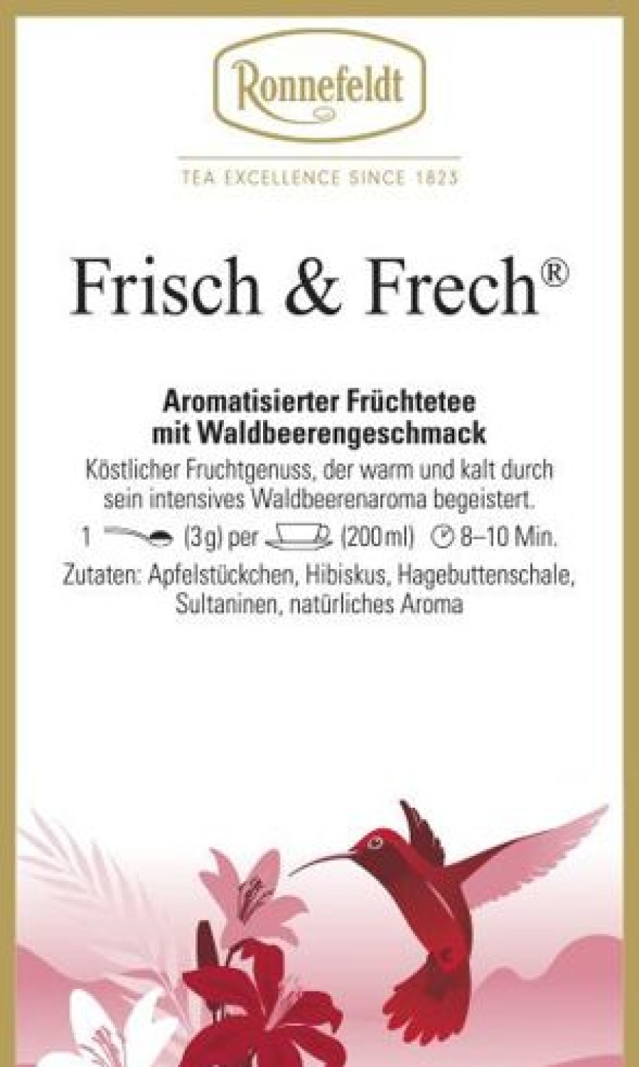 Fruchtetee | Ronnefeldt-Tee Frisch & Frech