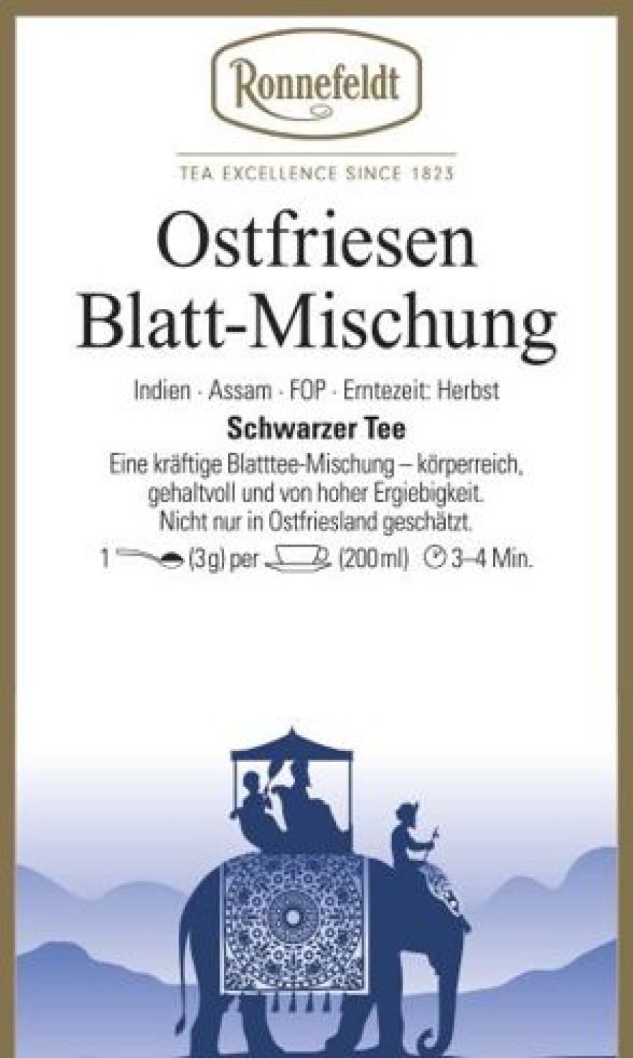 Ostfriesentee | Ronnefeldt-Tee Ostfriesen Blatt-Mischung