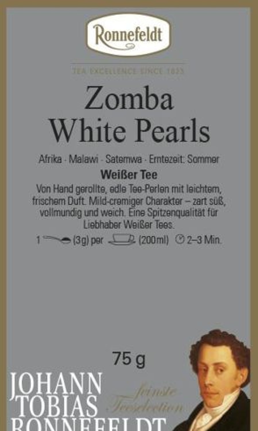 Besonderheiten | Ronnefeldt-Tee Zomba White Pearls