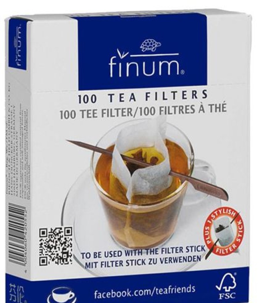 Zubereitung | Finum 100 Tea Filters Tassenfilter Und 1 Stick Halter