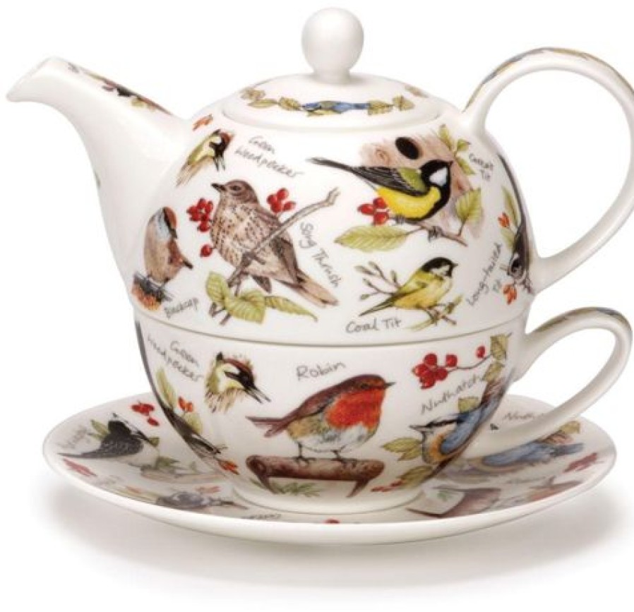 Teeservice | Dunoon Tea For One Set Birdlife