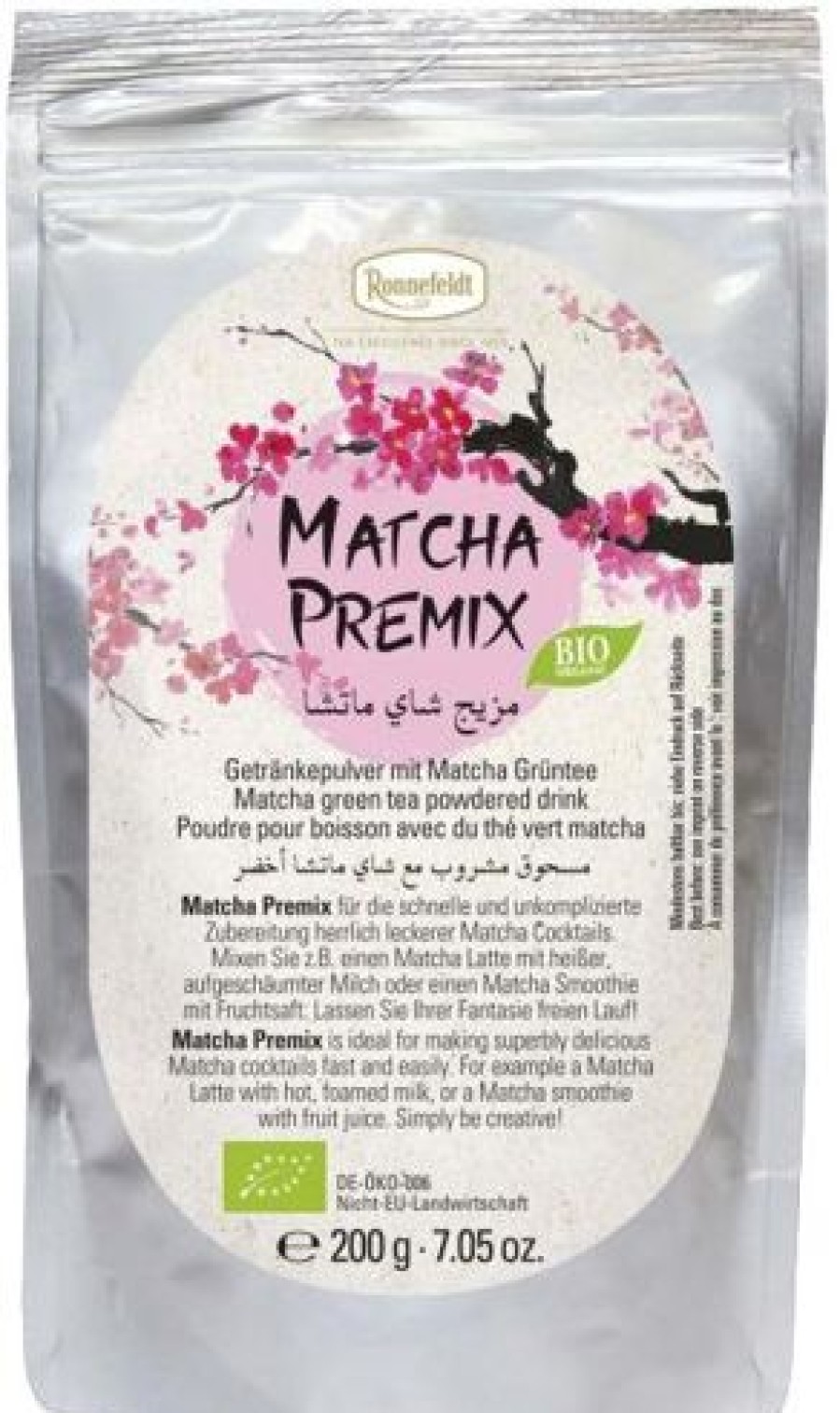 Matcha Tee | Ronnefeldt-Tee Matcha Premix Bio