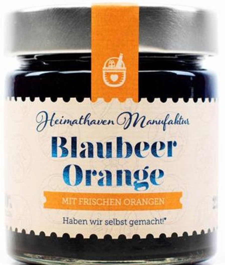 Konfituren Und Co. | Heimathaven Blaubeer-Orange Fruchtaufstrich