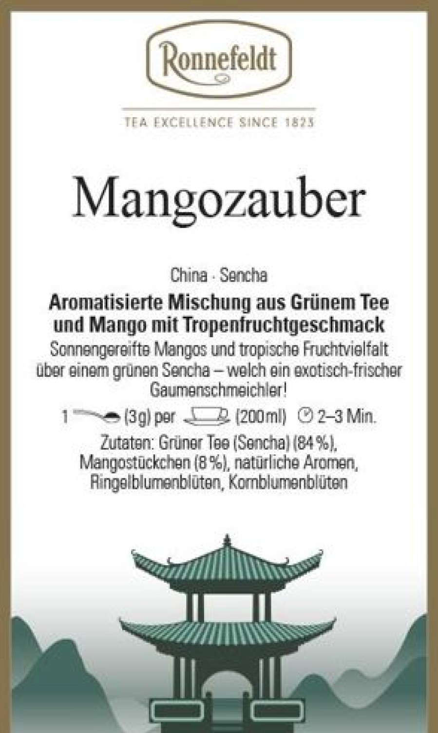 Ronnefeldt | Ronnefeldt-Tee Mangozauber