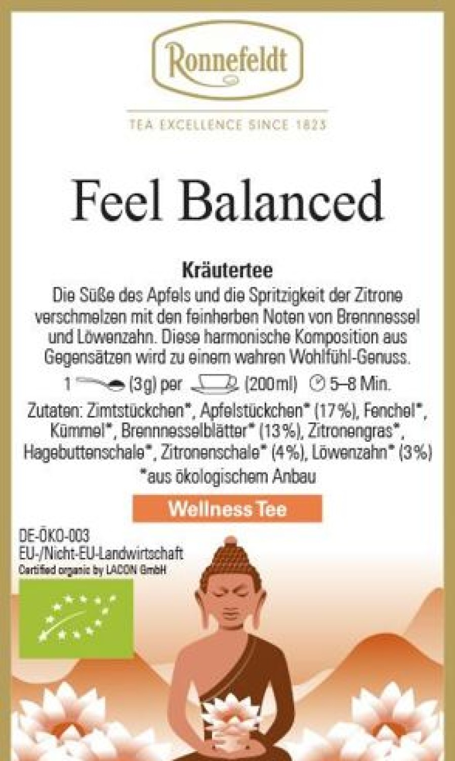 Wellness Tee | Ronnefeldt-Tee Feel Balanced Bio