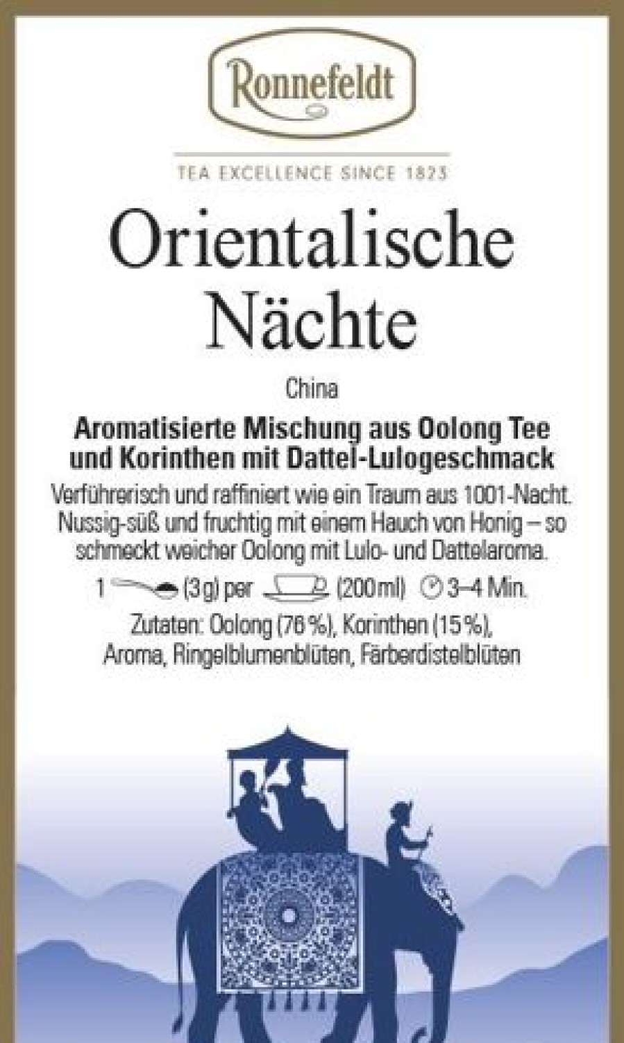 Oolong Tee | Ronnefeldt-Tee Orientalische Nchte